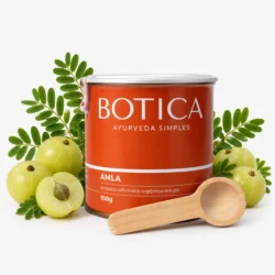 AMLA ORGÂNICA EM PÓ - LATA COM DOSADOR 100G