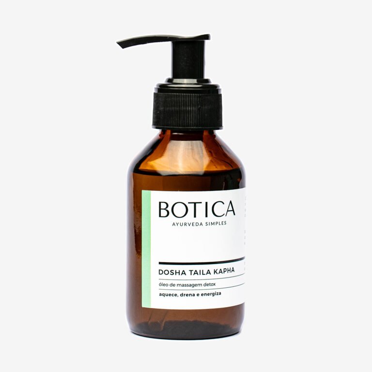 Dosha Taila Kapha • Óleo de Massagem Detox • Drena e Energiza