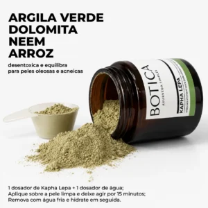Kapha Lepa • Máscara Detox • Purifica e Desinflama
