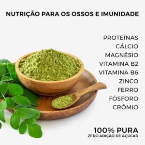 MORINGA ORGÂNICA EM PÓ