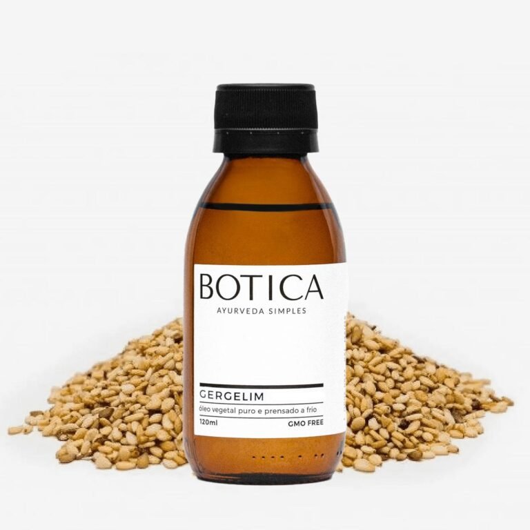Óleo Vegetal de Gergelim • Puro e Prensado a Frio
