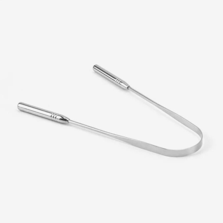 Raspador de Língua em Aço Cirúrgico