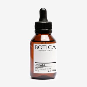 Óleo Vegetal de Linhaça Dourada • Puro e Prensado a Frio (60ml)