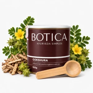 Gokshura (Tribulus terrestris) Orgânico em Pó