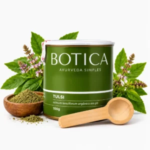 Tulsi Orgânico em Pó