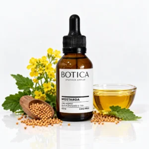 Óleo Vegetal de Mostarda • Puro e Prensado a Frio (60ml)