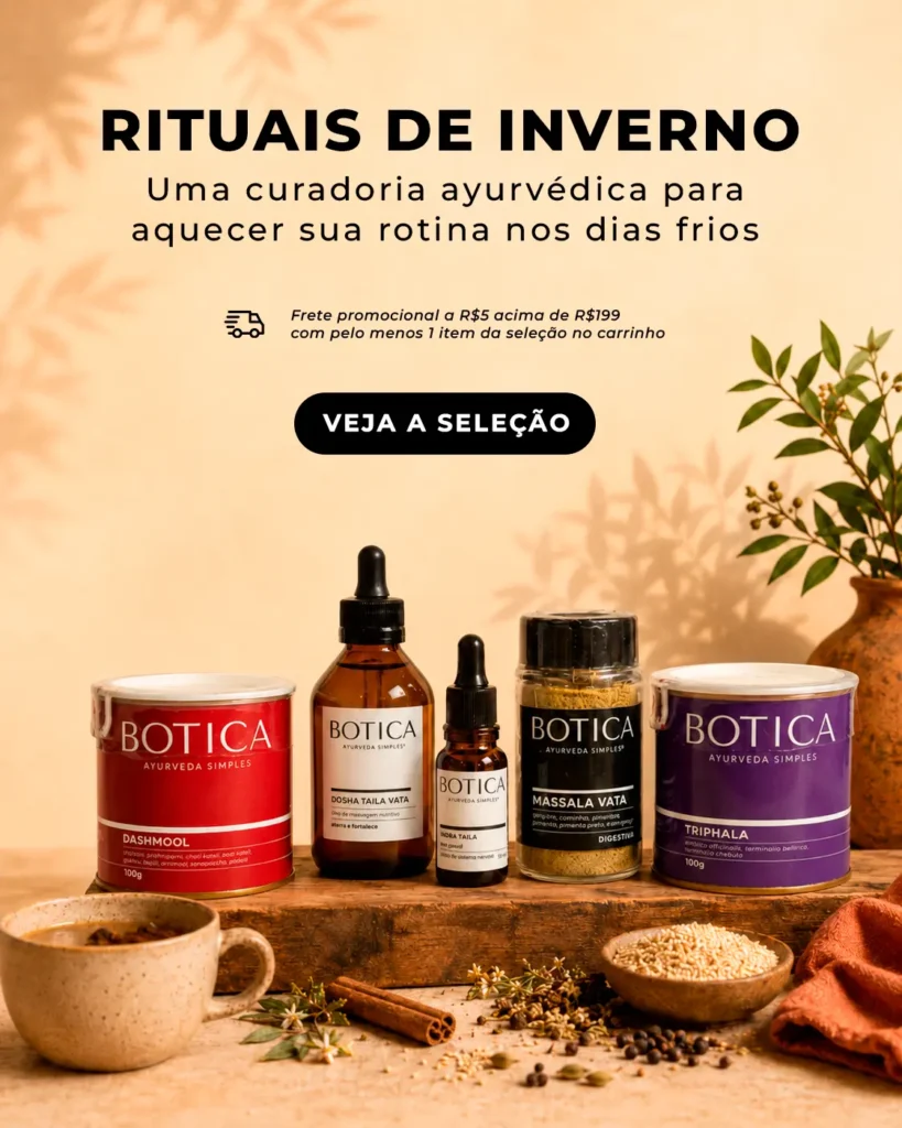 RITUAIS AYURVÉDICOS DE INVERNO