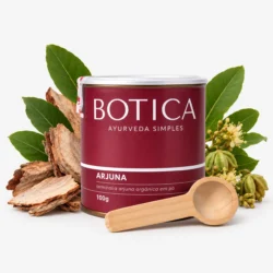 ARJUNA ORGÂNICA EM PÓ - LATA COM DOSADOR 100G